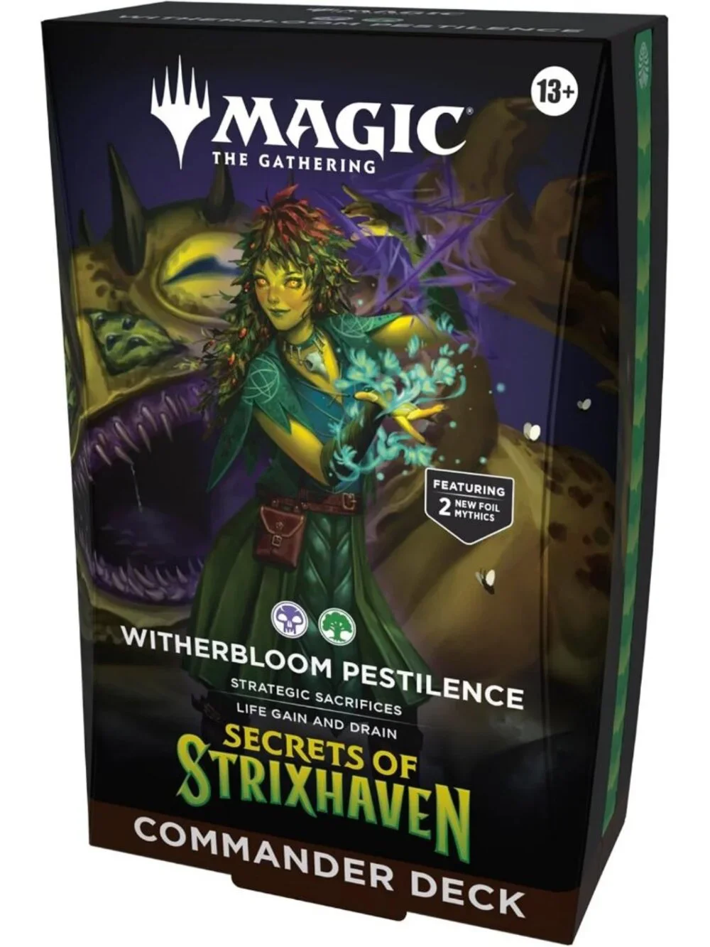Magic: The Gathering Strixhaven Commander Deck - Witherbloom Pestilence, 100